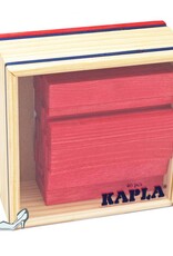 Kapla Speelgoed Kapla 40 stuks rood