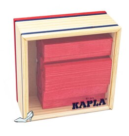 Kapla Speelgoed Kapla 40 stuks rood