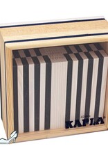 Kapla Speelgoed Kapla 40 stuks zwart en wit