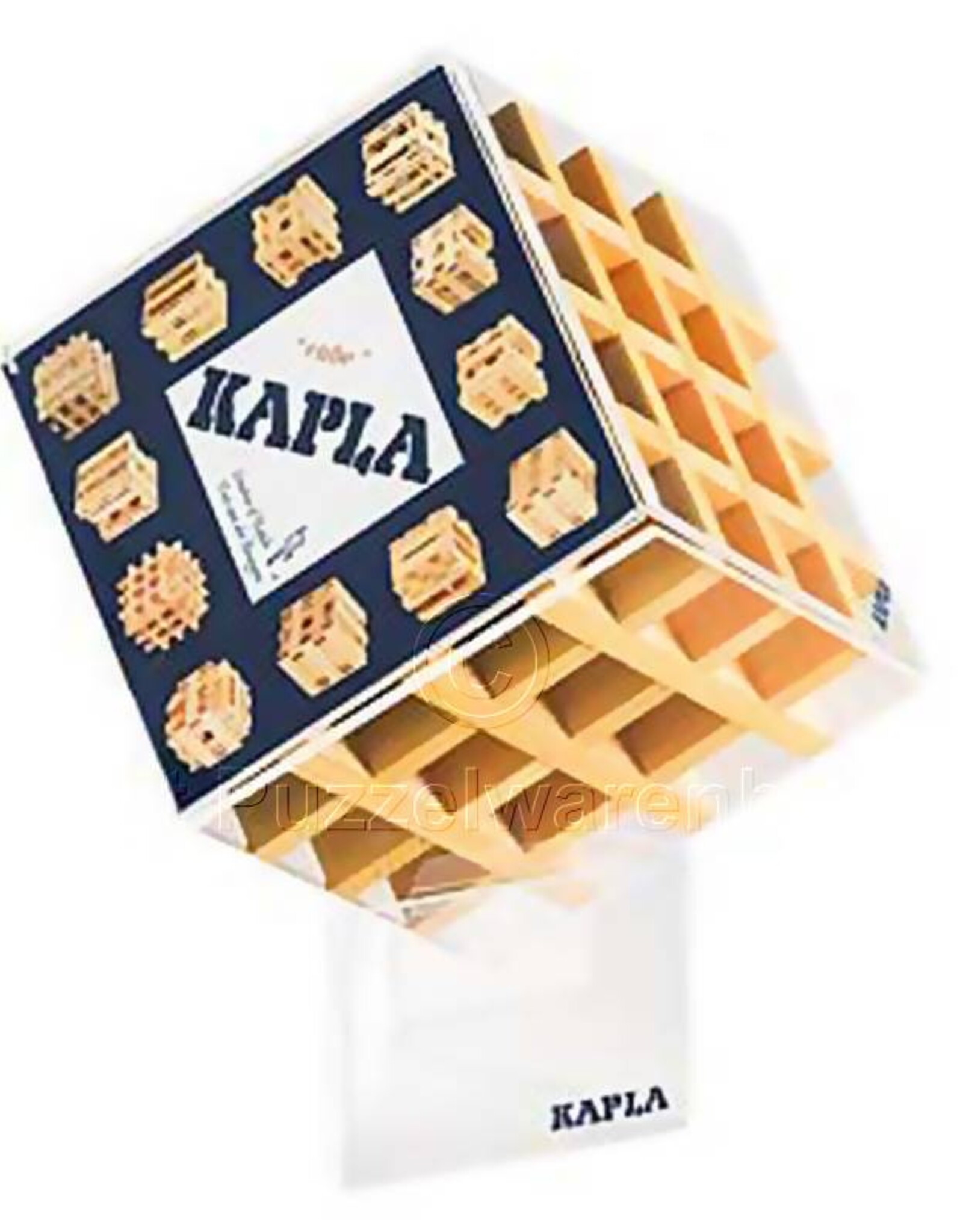 Kapla Speelgoed Kapla cube / kubus Geel (vanaf 5 jaar tot 105 jaar)