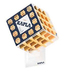 Kapla Speelgoed Kapla cube / kubus Geel