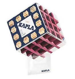 Kapla Speelgoed Kapla cube / kubus Wijnrood