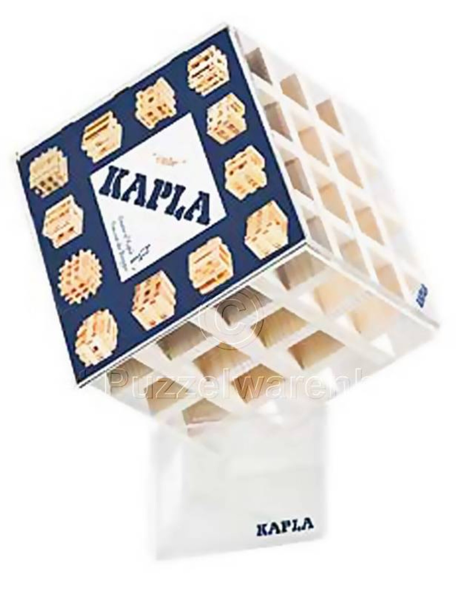 Kapla Speelgoed Kapla cube / kubus Wit (vanaf 5 jaar tot 105 jaar)