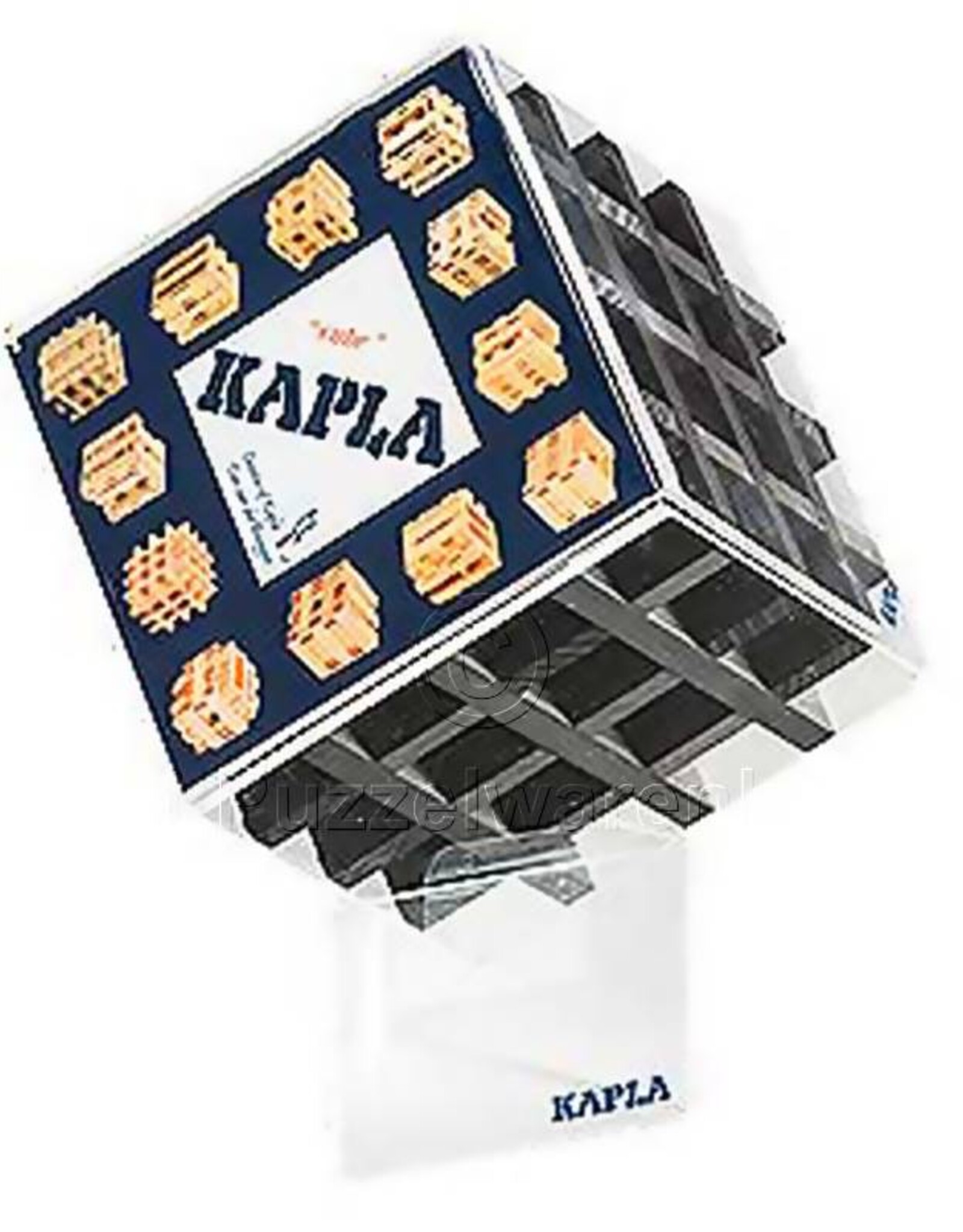 Kapla Speelgoed Kapla cube / kubus Zwart (vanaf 5 jaar tot 105 jaar)