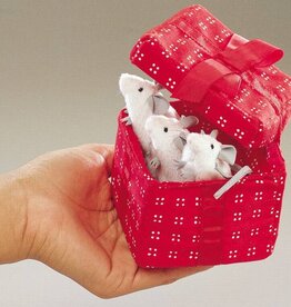 Folkmanis Folkmanis Muisjes in rood doosje