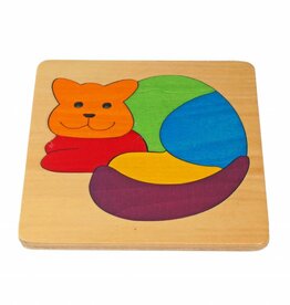 George Luck Regenboog kat