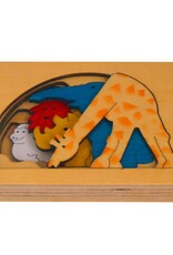 George Luck Savanne 5 lagenpuzzel (vanaf 2 jaar)