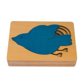 George Luck Vogels vijf lagen puzzel