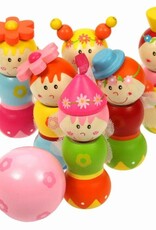 Bigjigs Kegelsetje Elfjes ( vanaf 3 jaar en ouder )