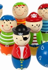 Bigjigs Kegelsetje Piraten ( vanaf 2 jaar en ouder )