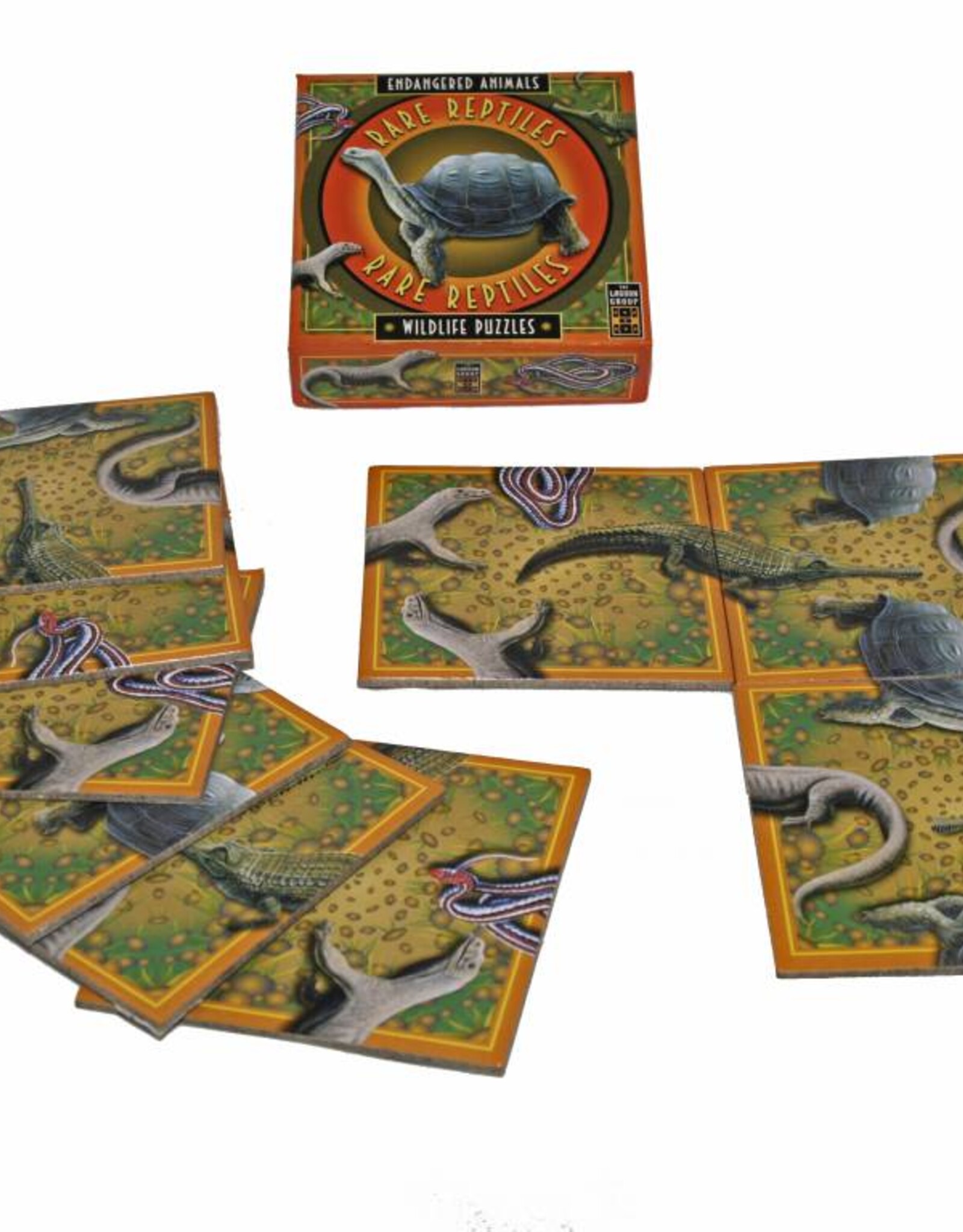Lagoon Puzzles Zeldzame Reptielen (van 8 tot 88 jaar)