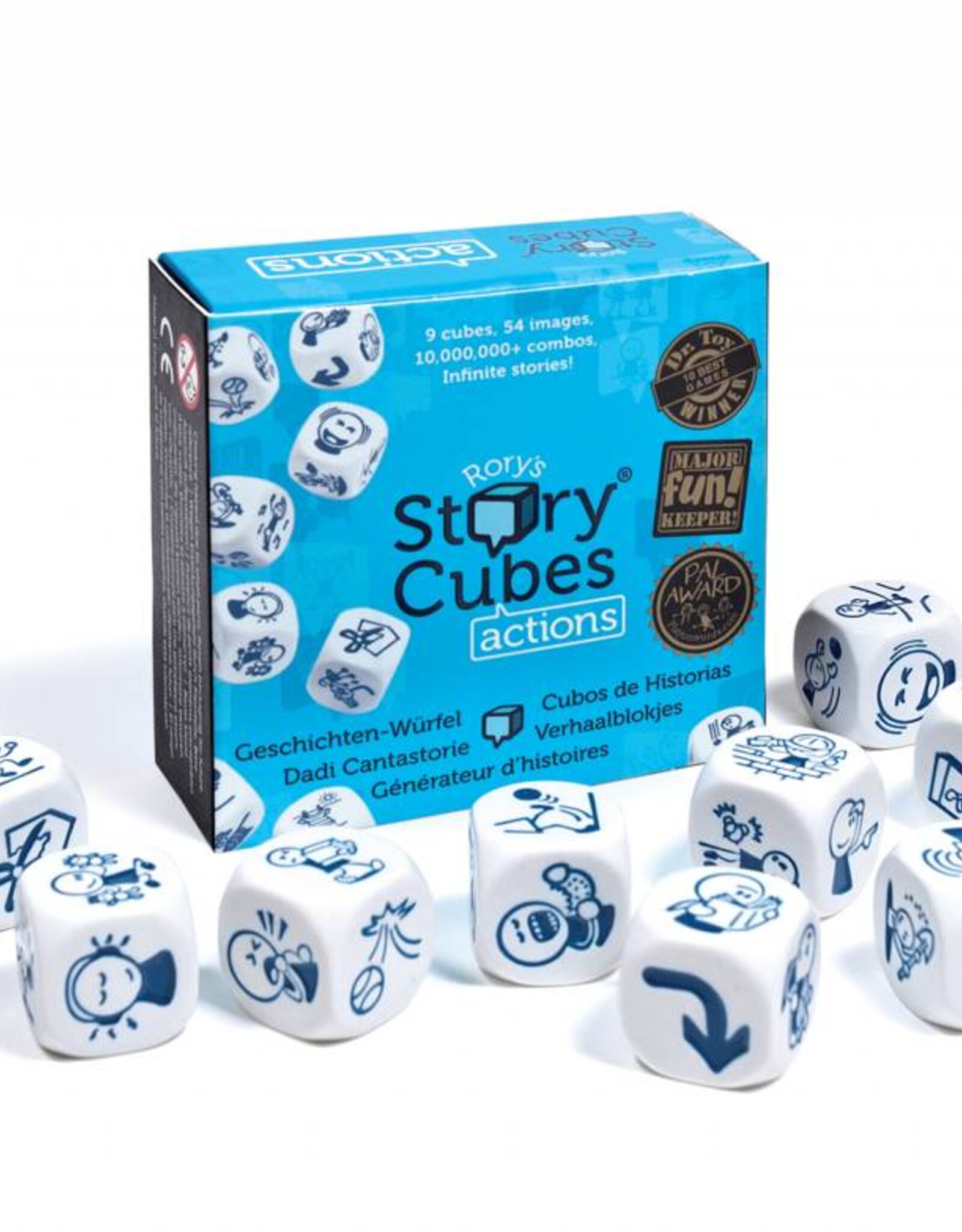 Rory's Story Cubes Story Cubes Actions (van 4-99 jaar)