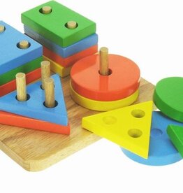 Bigjigs Vormen sorteerplank
