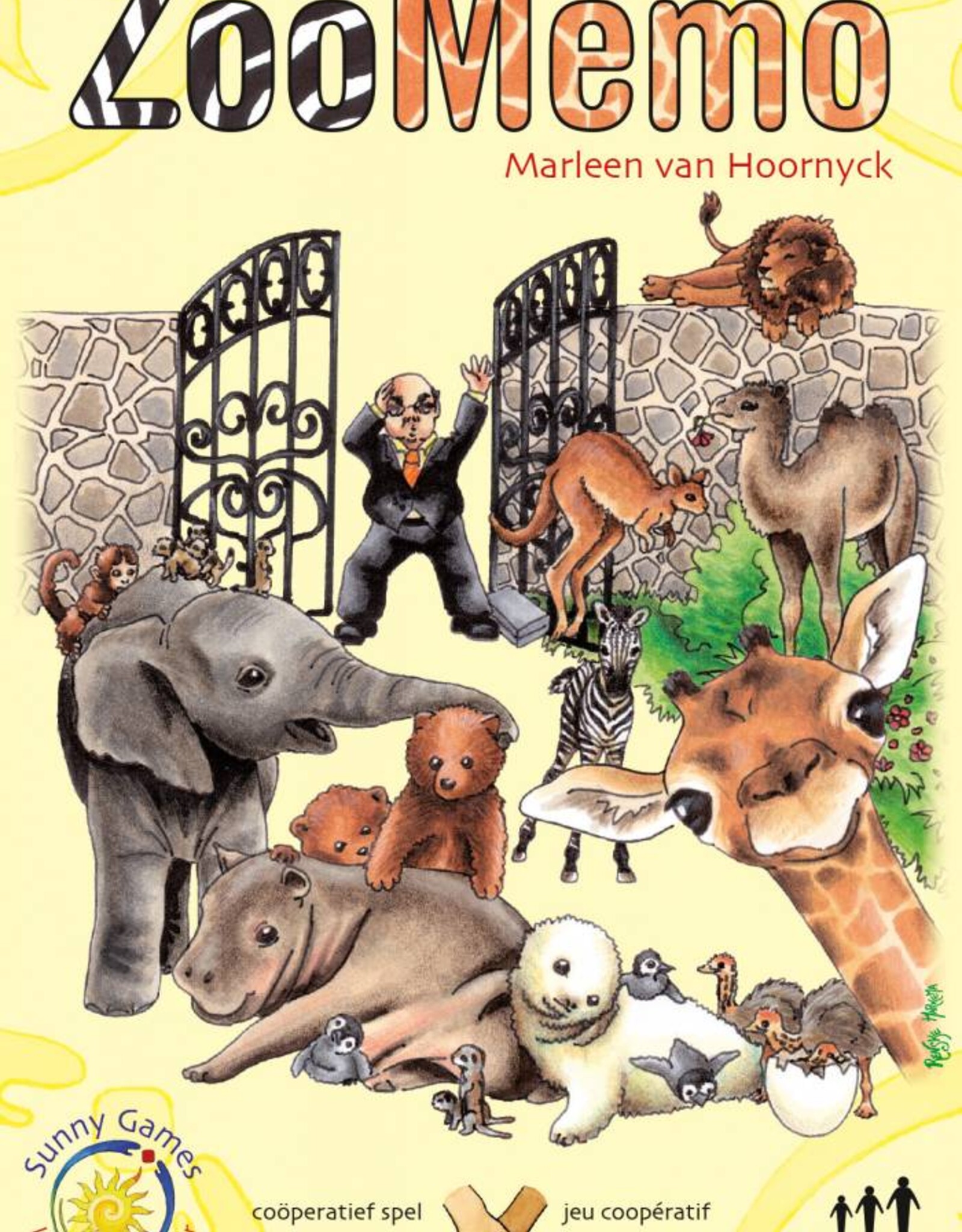 Zonnespel Zoo Memo (vanaf 5 jaar)