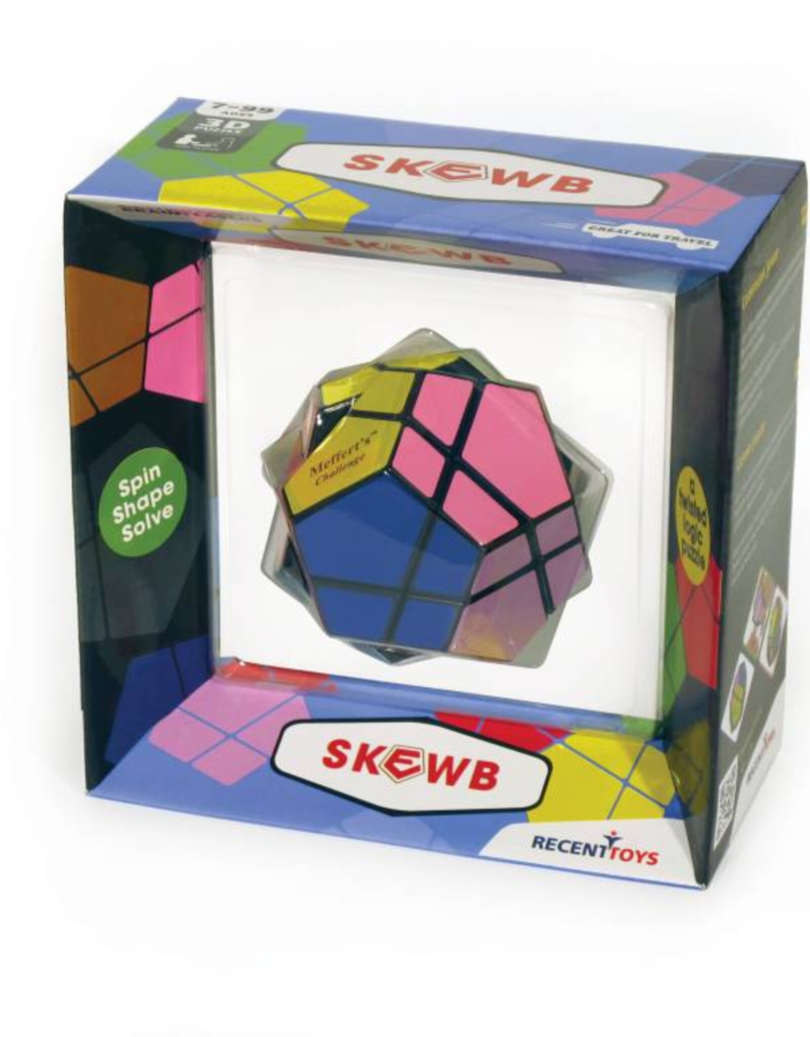 Recenttoys Skewb (vanaf 7 jaar en ouder)