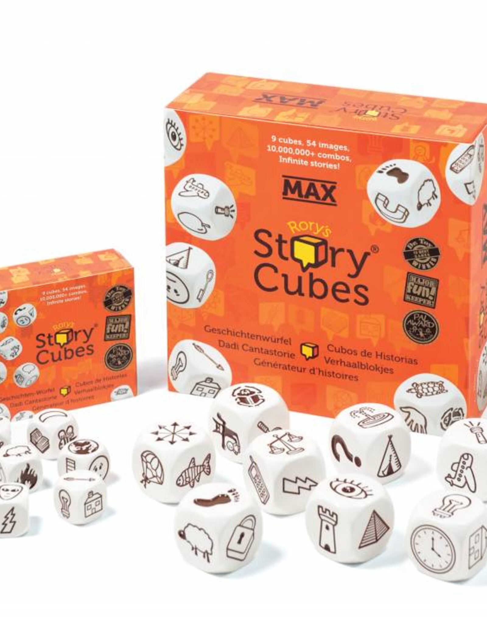 Rory's Story Cubes Story Cubes Max classic (vanaf 4 jaar)