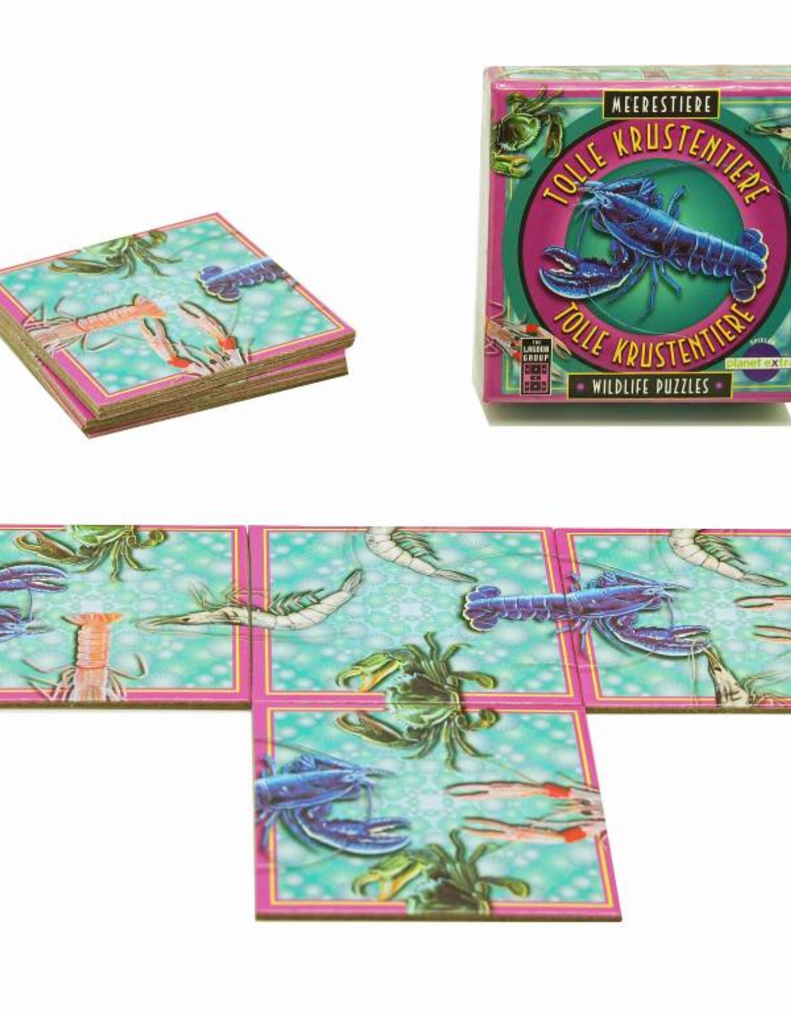 Lagoon Puzzles Gekke Schaaldieren (van 8 tot 88 jaar)