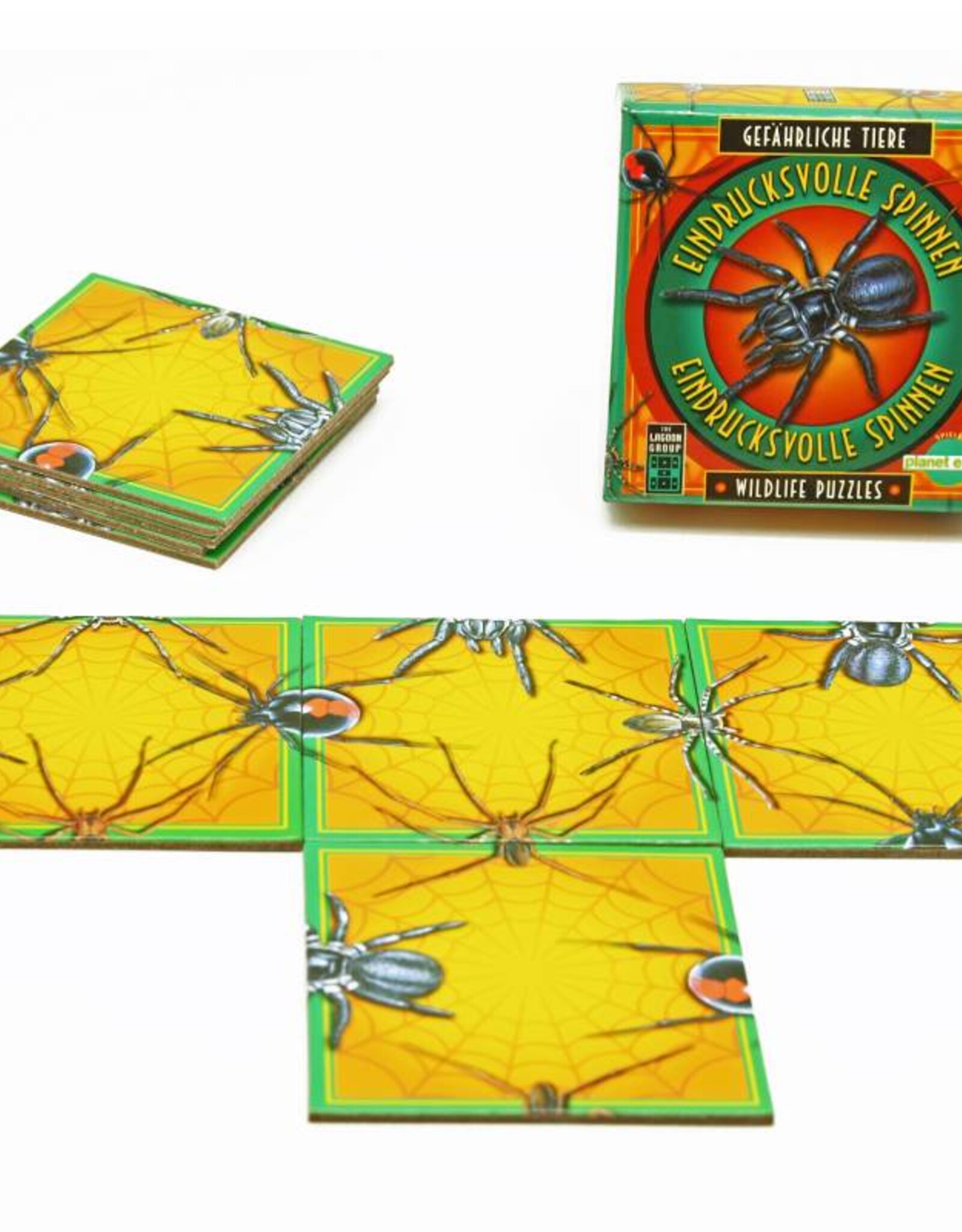 Lagoon Puzzles Indrukwekkende Spinnen (van 8 tot 88 jaar)
