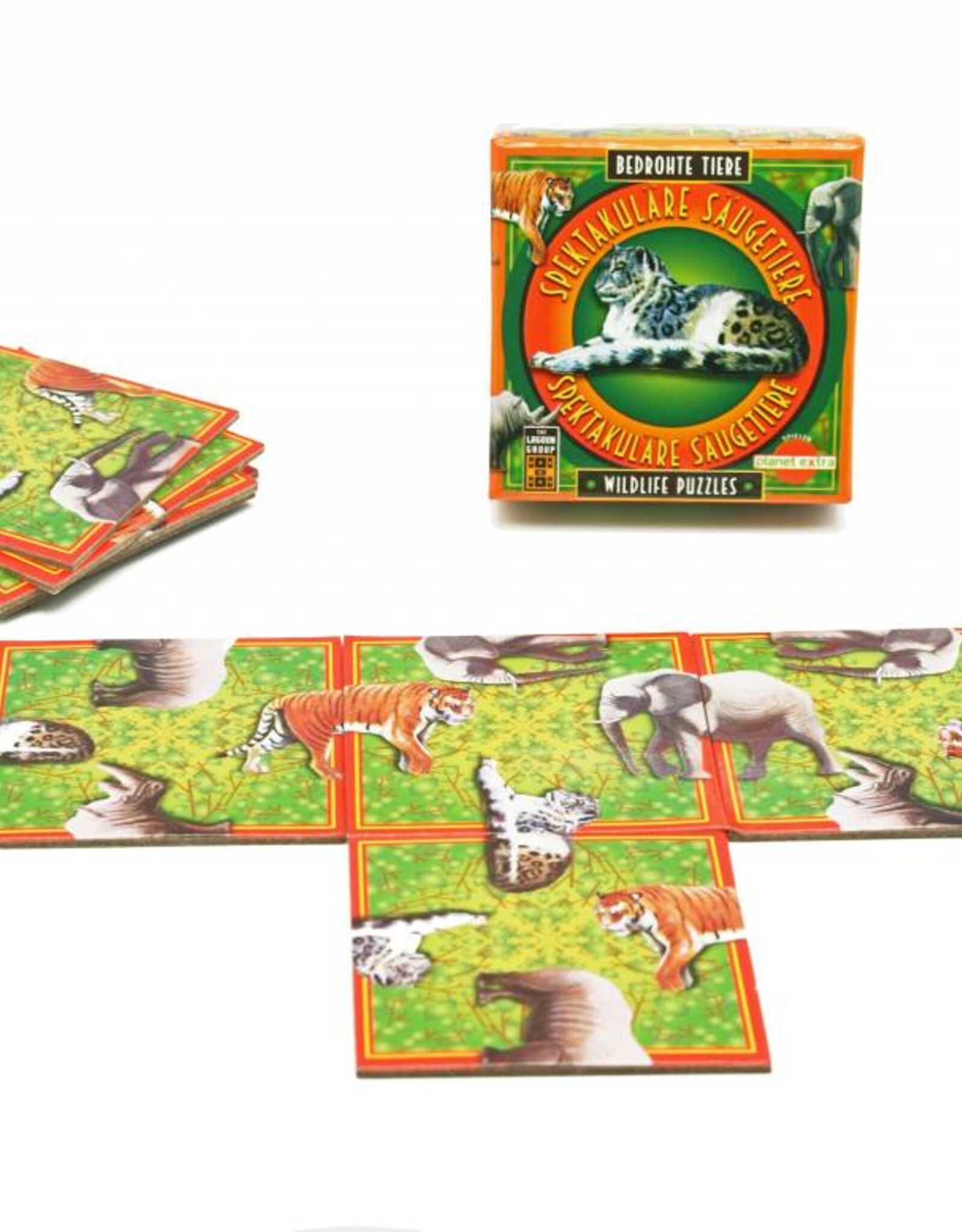Lagoon Puzzles Spectaculaire Zoogdieren (van 8 tot 88 jaar)