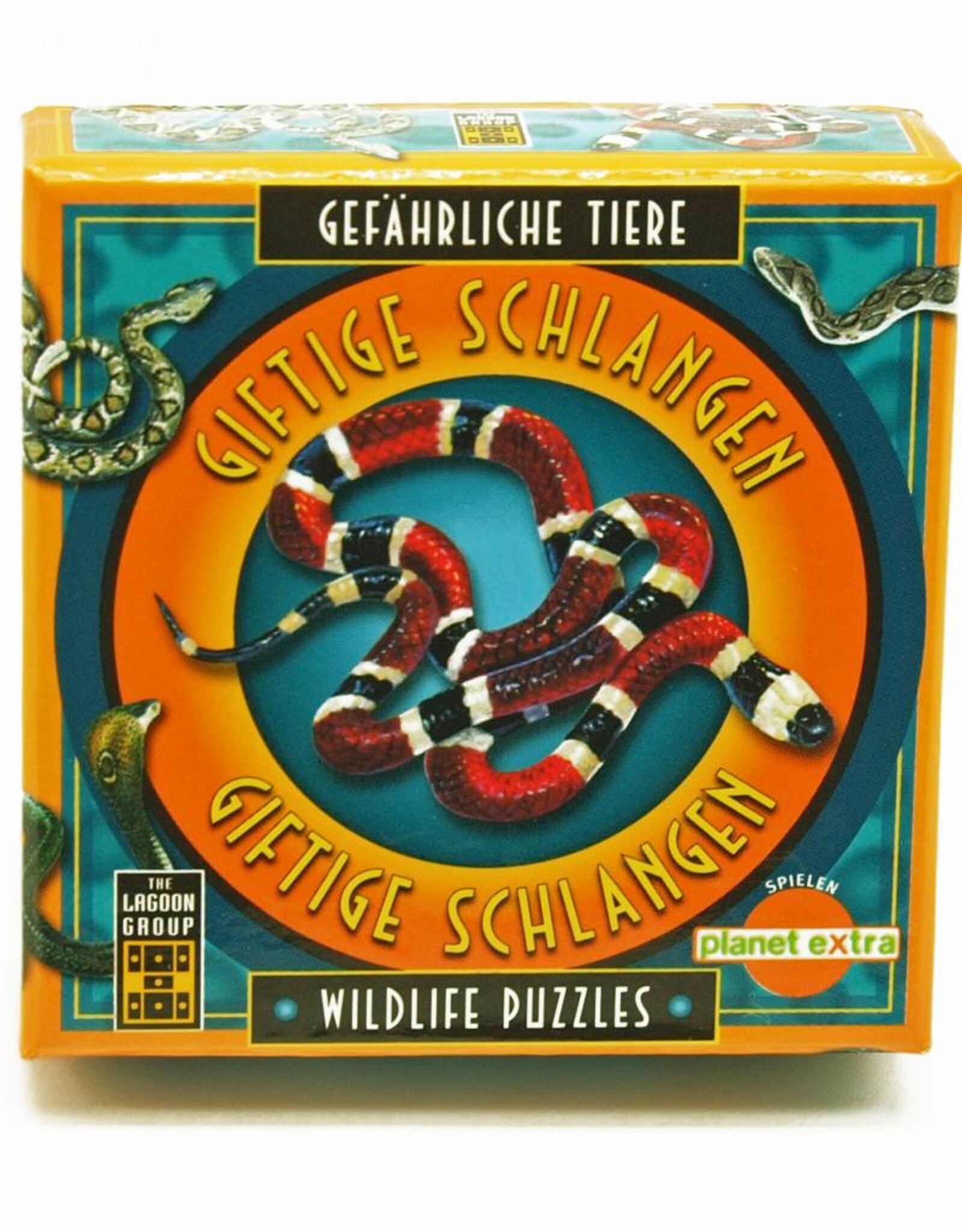 Lagoon Puzzles Giftige Slangen (van 8 tot 88 jaar)