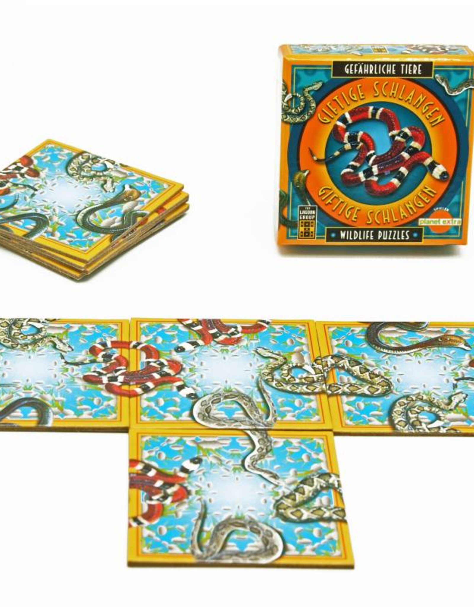 Lagoon Puzzles Giftige Slangen (van 8 tot 88 jaar)