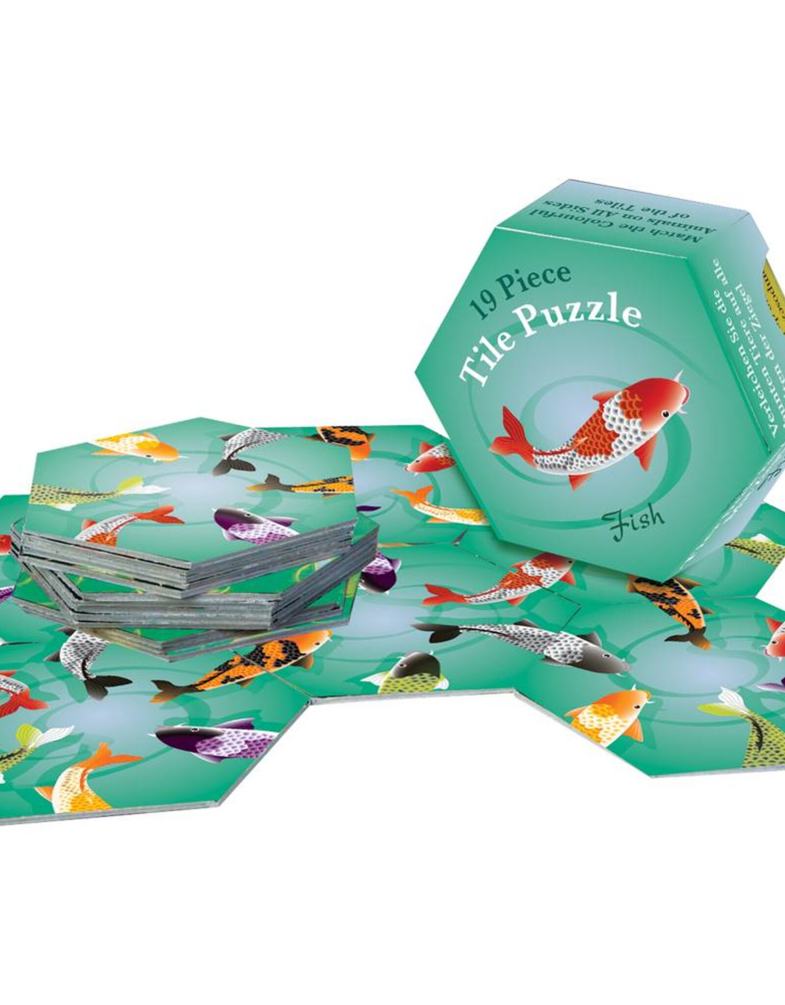 Toysmith Vissen tegel puzzel(van 8 tot 108 jaar)