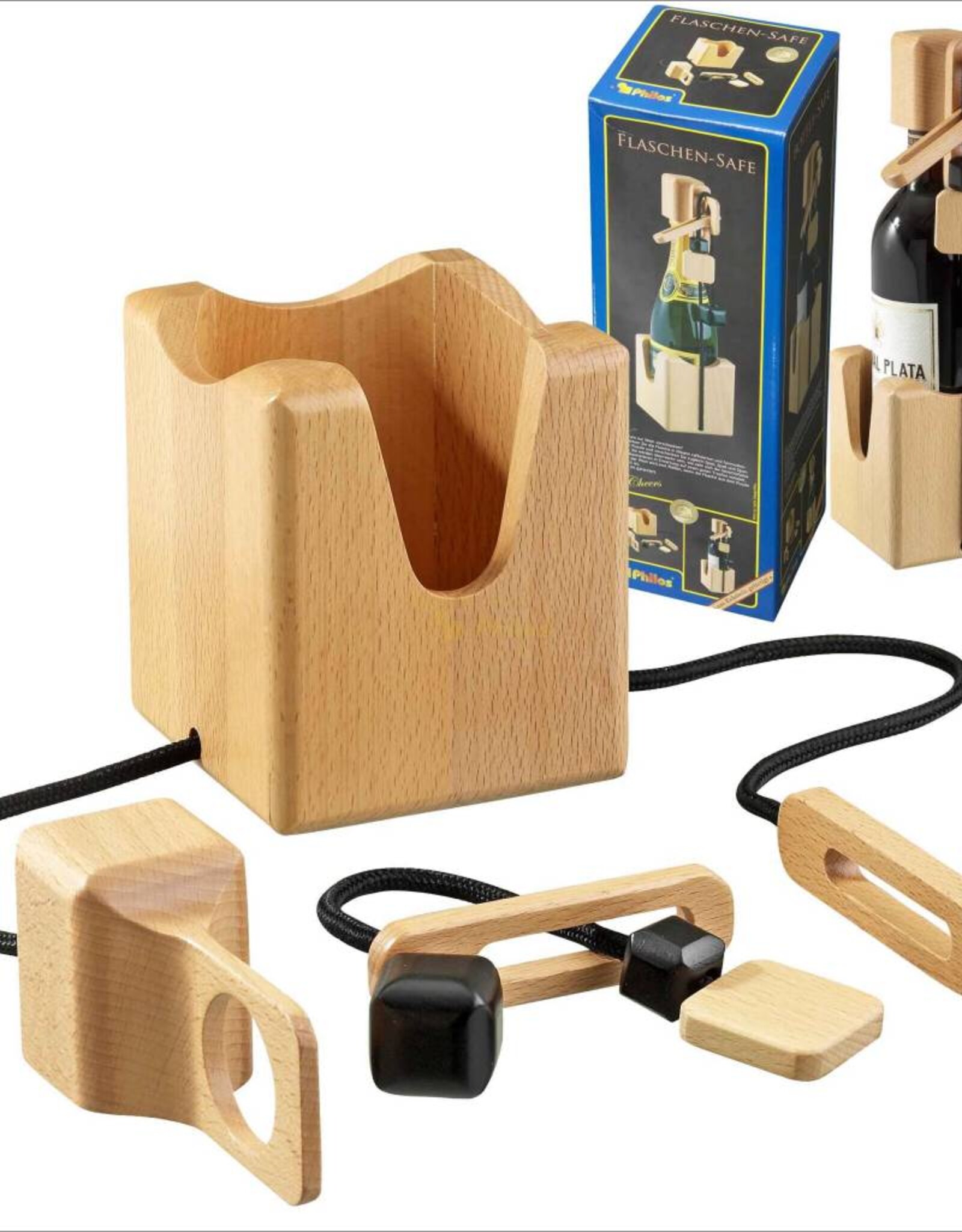 Philos Champagne of wijnfles denkpuzzel (vanaf 18 jaar en ouder)