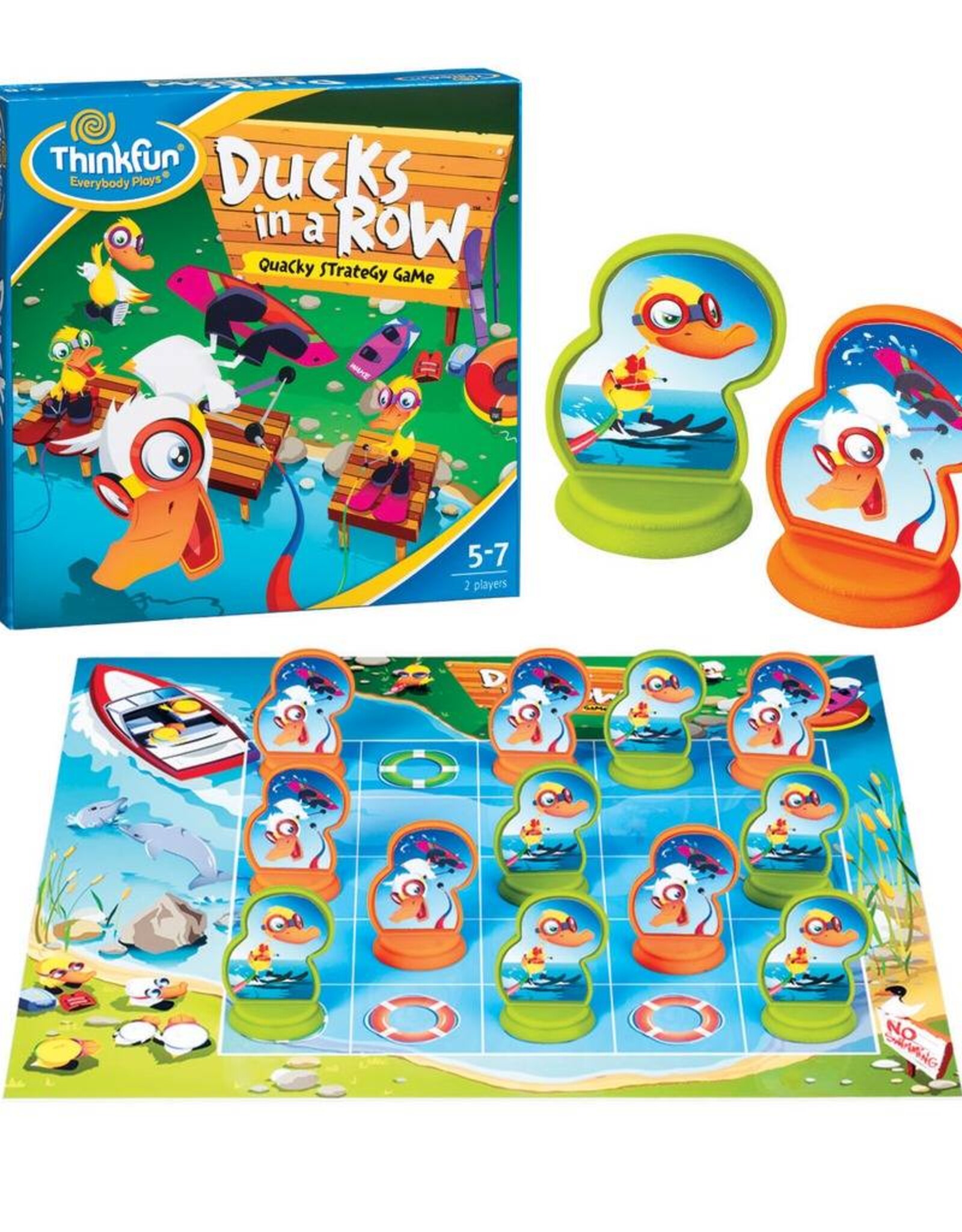 Thinkfun Eendjes op een rij (van 5-7)