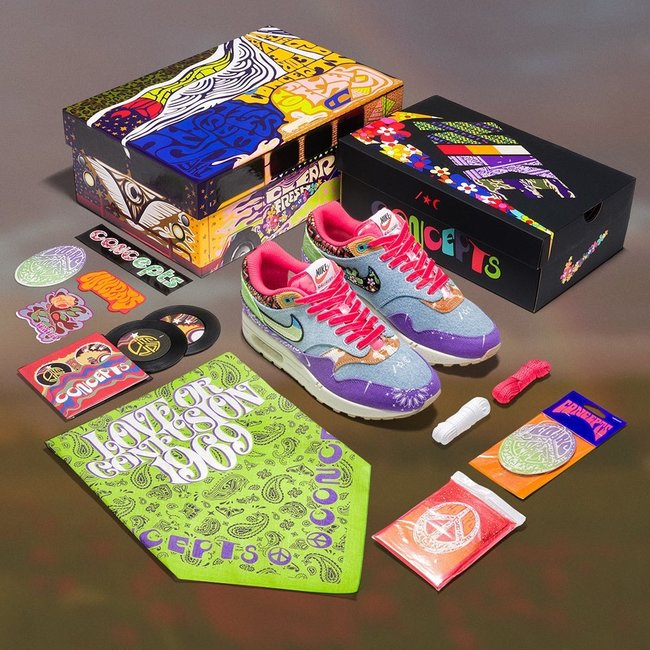 Nike Air Max 1 SP Concepts Far Out (Special Box) - Shop-Limith
