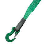 Hijsband met haak groen - 5 meter - 60 mm - 2 ton SafetyLoad Hijsband met haak groen - 5 meter - 60 mm - 2 ton