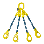 Ketting 4-Sprong met veiligheids- en inkorthaak grade 100 - Ø 10 mm - 4 meter VDH Ketting 4-Sprong met veiligheids- en inkorthaak grade 100 - Ø 10 mm - 4 meter