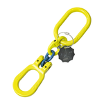 VDH VDH Ketting voorloper met containerhaak grade 100 - Ø 13 mm - 0,45 meter