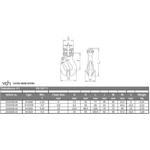 VDH Gaffel inkorthaak - Grade 80 - 3,15 ton - lengte 10 mm VDH VDH Gaffel inkorthaak - Grade 80 - 3,15 ton - lengte 10 mm