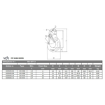 VDH VDH Klephaak met oog - Grade 100 - 1,4 ton - lengte 6 mm