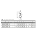 VDH Wartel klephaak gelagerd - Grade 100 - 4 ton - lengte 10 mm VDH VDH Wartel klephaak gelagerd - Grade 100 - 4 ton - lengte 10 mm
