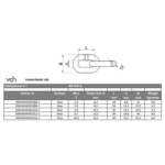 VDH VDH Hijsketting - Grade 100  - Ø 13 mm - 1 meter - 6,7 ton