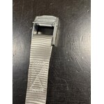 UITVERKOOP! Bedrukte Gespband - 1,5 meter - 25 mm - 300 kg / kleur Grijs SafetyLoad UITVERKOOP! Bedrukte Gespband - 1,5 meter - 25 mm - 300 kg / kleur Grijs