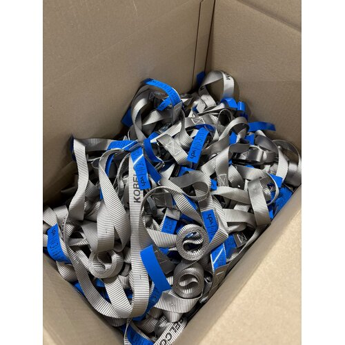 UITVERKOOP! Bedrukte Gespband - 1,5 meter - 25 mm - 300 kg / kleur Grijs SafetyLoad UITVERKOOP! Bedrukte Gespband - 1,5 meter - 25 mm - 300 kg / kleur Grijs