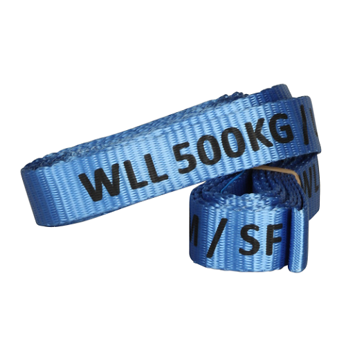 UITVERKOOP! Eindloze hijsband 4 meter, 500 kg Blauw SafetyLoad UITVERKOOP! Eindloze hijsband 4 meter, 500 kg Blauw