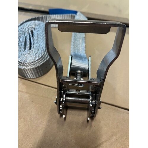 UITVERKOOP! Eindloze RVS spanband - 3,30 meter - 25 mm - 1.500 kg - Grijs SafetyLoad UITVERKOOP! Eindloze RVS spanband - 3,30 meter - 25 mm - 1.500 kg - Grijs