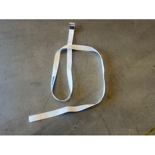 UITVERKOOP! Bedrukte Gespband - 1,5 meter - 25 mm - 300 kg / kleur Wit SafetyLoad UITVERKOOP! Bedrukte Gespband - 1,5 meter - 25 mm - 300 kg / kleur Wit