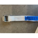 UITVERKOOP! Bedrukte Gespband - 1,5 meter - 25 mm - 300 kg / kleur Wit SafetyLoad UITVERKOOP! Bedrukte Gespband - 1,5 meter - 25 mm - 300 kg / kleur Wit