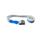 UITVERKOOP! Bedrukte Gespband - 1,5 meter - 25 mm - 300 kg / kleur Wit SafetyLoad UITVERKOOP! Bedrukte Gespband - 1,5 meter - 25 mm - 300 kg / kleur Wit