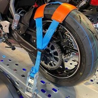 Welke spanband is geschikt voor een motor of scooter?