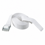 SafetyLoad UITVERKOOP! Bedrukte Gespband - 1,5 meter - 25 mm - 300 kg / kleur Wit