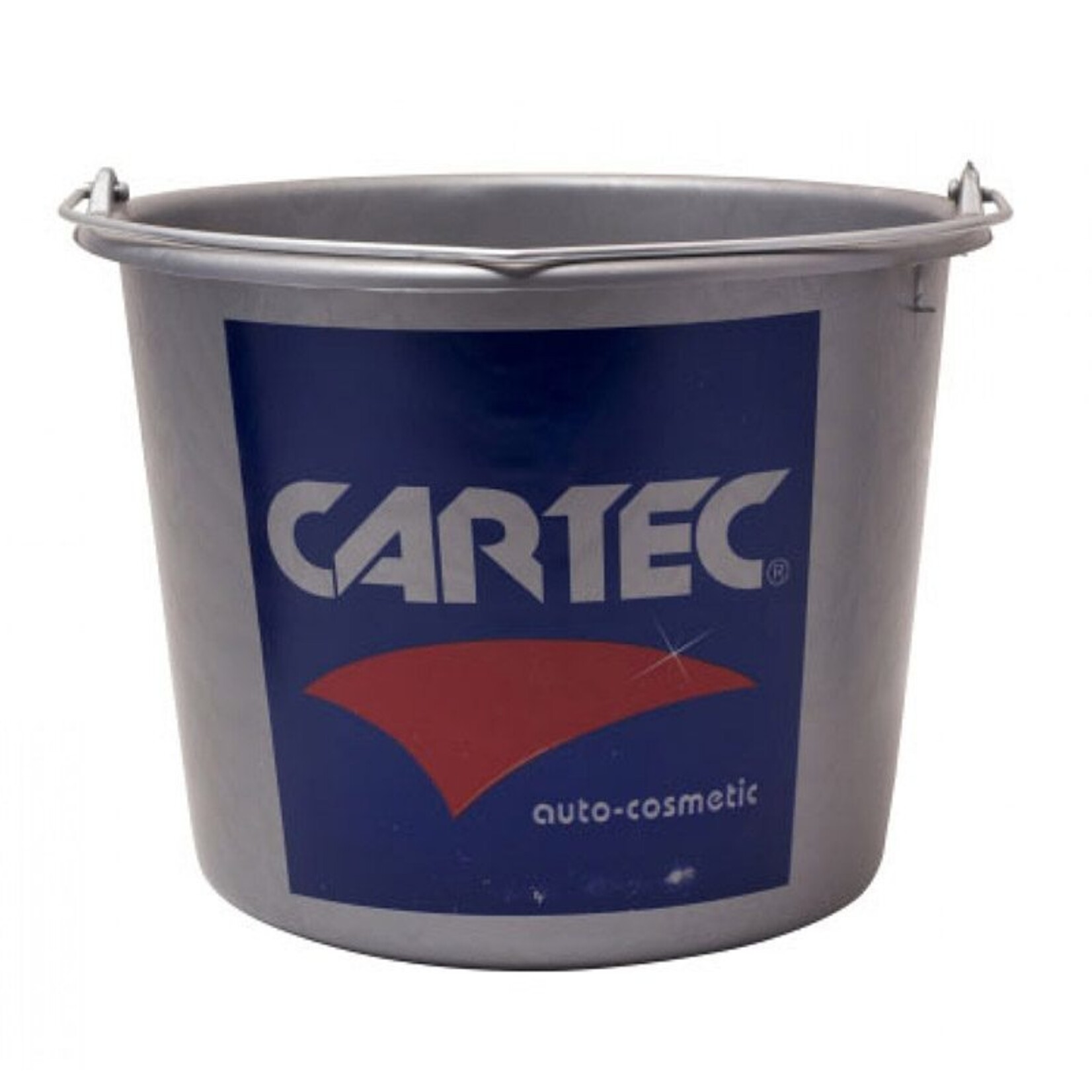 CARTEC Wasemmer 12 liter met Cartec logo.
