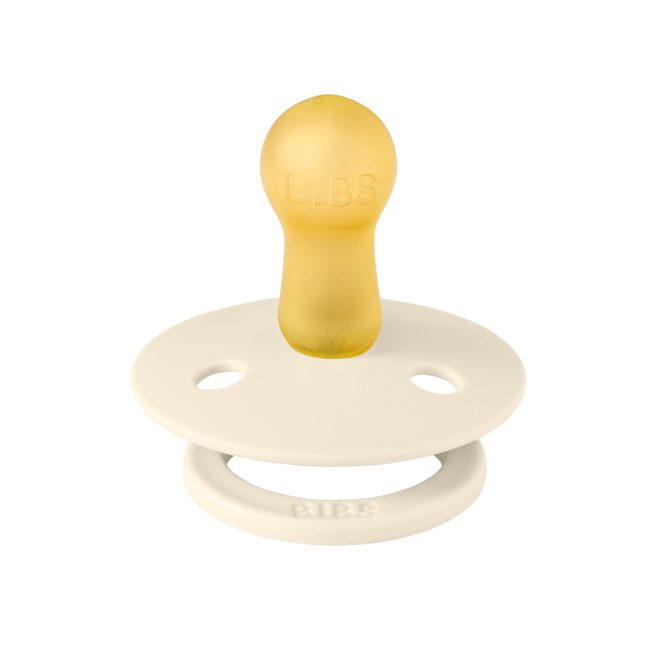 BIBS Colour Ivory fopspeen van natuurrubberlatex