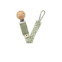 Speenkoord Paci Braid Sage/Ivory