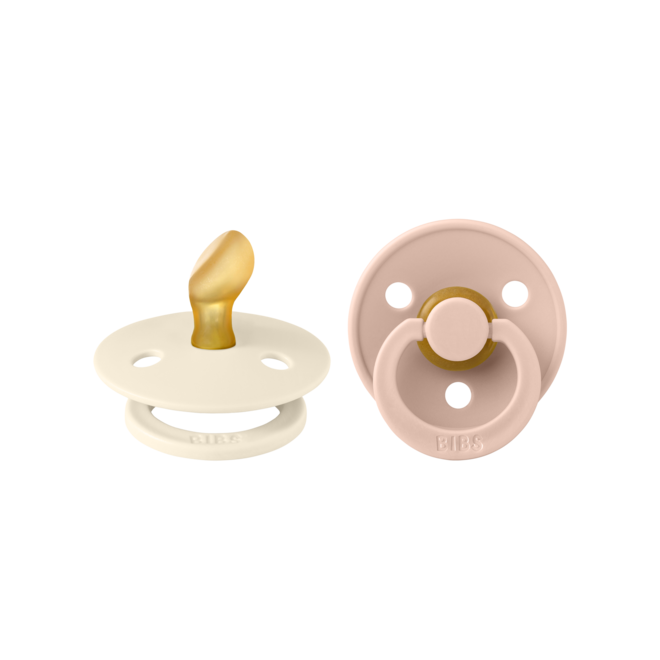Colour anatomisch Dental set van 2 Ivory + Blush