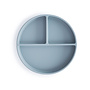siliconen bord met zuignap Powder Blue